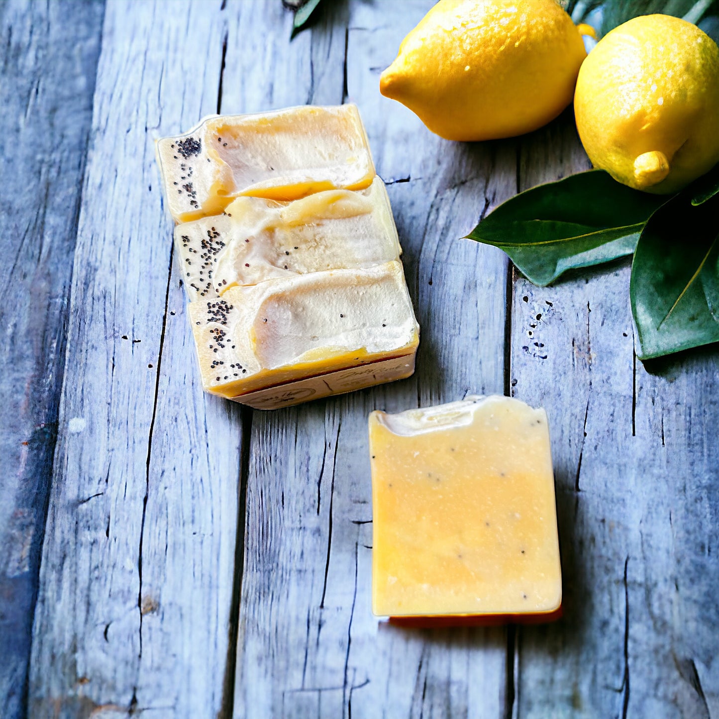Lemon Scrub Goat MIlk Soap