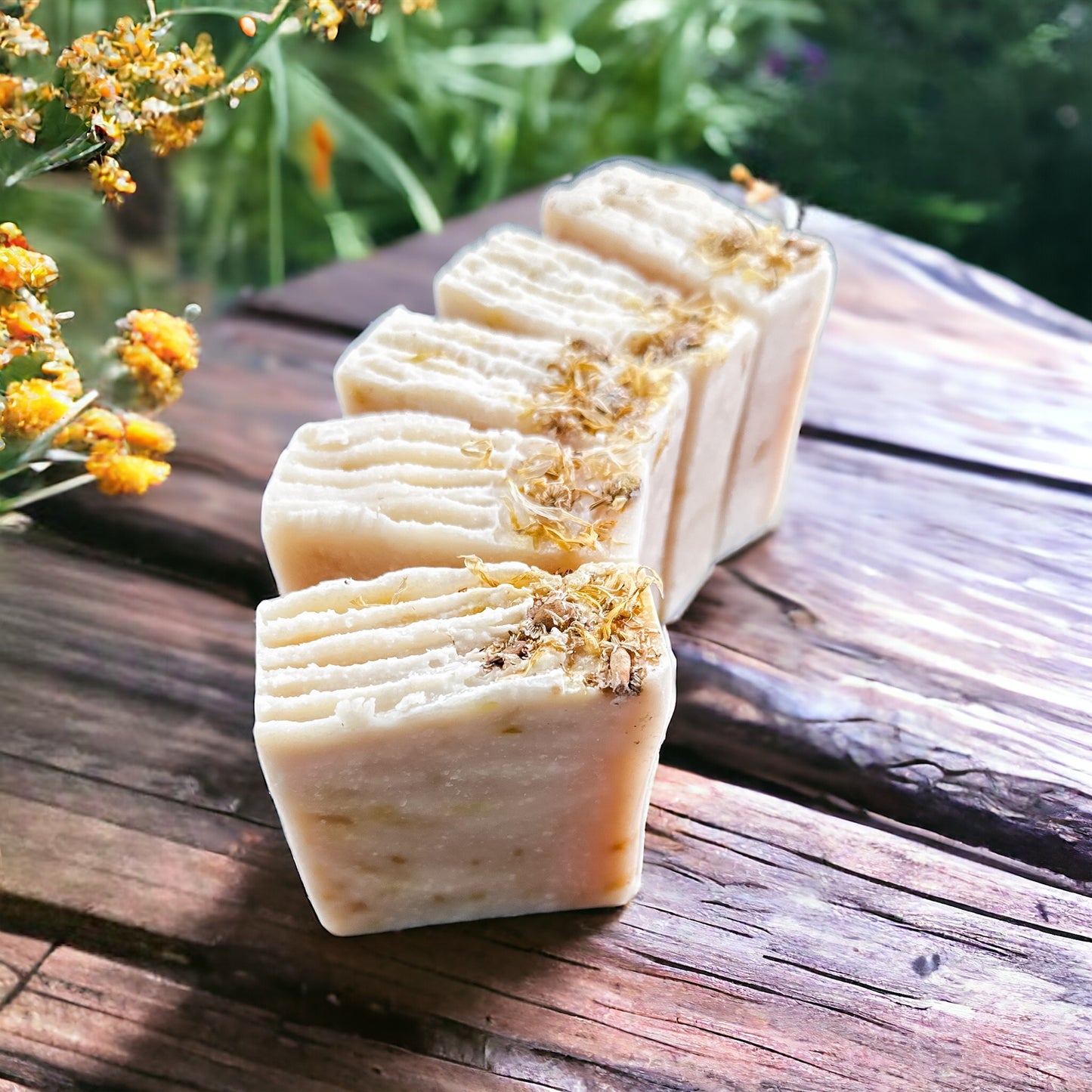 Calendula & Chamomile Goat Milk Soap