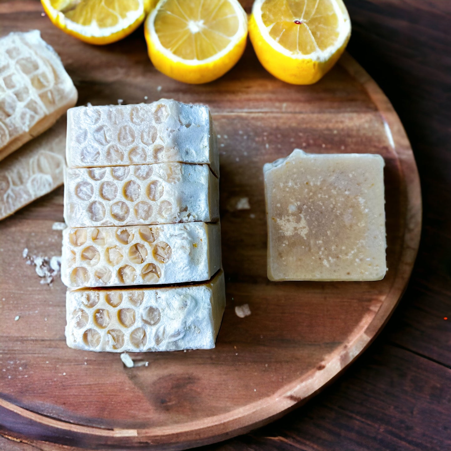 Lemon Honey Goat Milk Soap