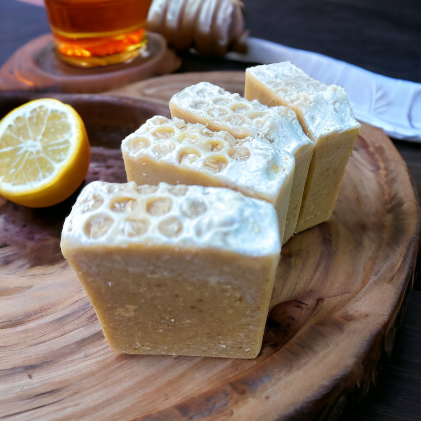 Lemon Honey Goat Milk Soap