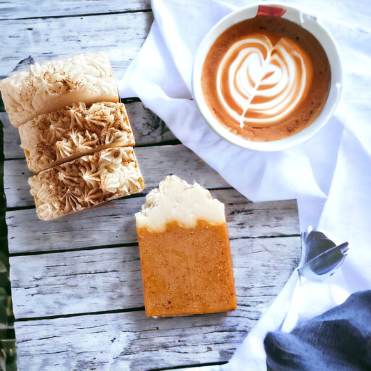 Pumpkin Spice Latte Goat Milk Soap