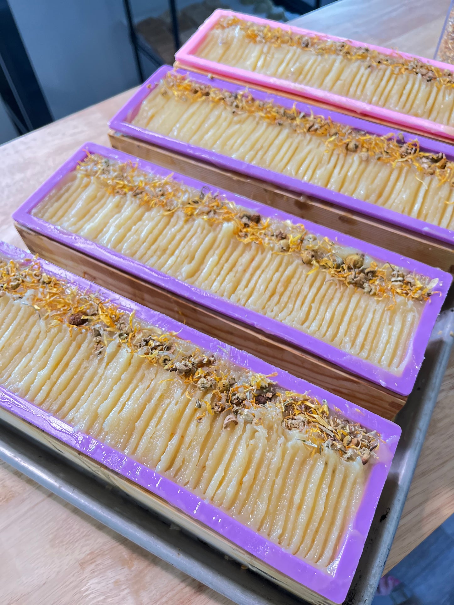 Calendula & Chamomile Goat Milk Soap