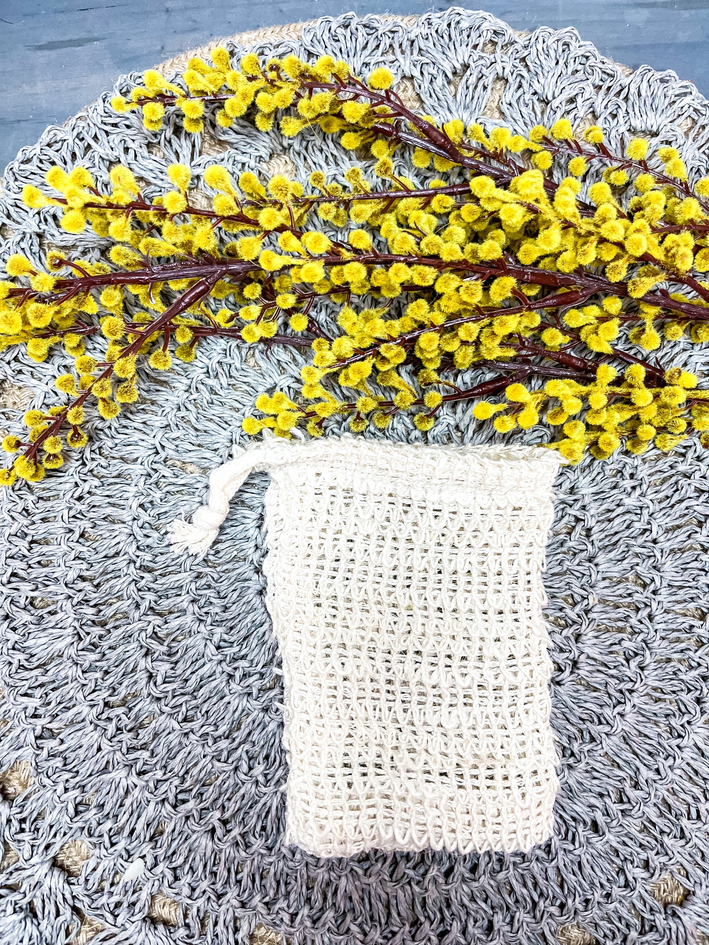 Exfoliating Sisal Soap Saver